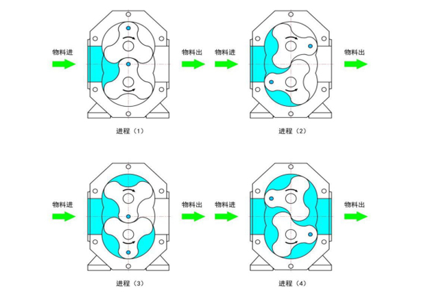轉(zhuǎn)子泵的工作原理